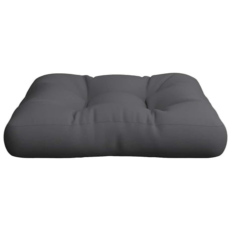 Vidaxl Palletpude 58x58x10 cm stof grå