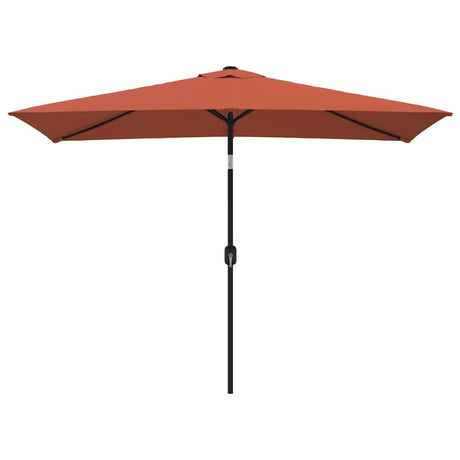 Vidaxx parasol med metalstang 300x200 cm terracotta