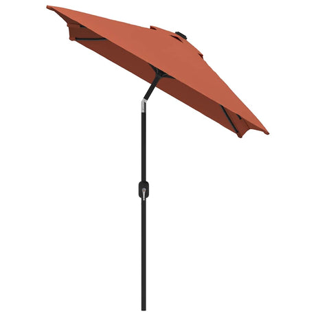 Vidaxx parasol med metalstang 300x200 cm terracotta