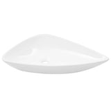 Vidaxl Washbasin Triangular 645x455x115 mm keramisk hvid