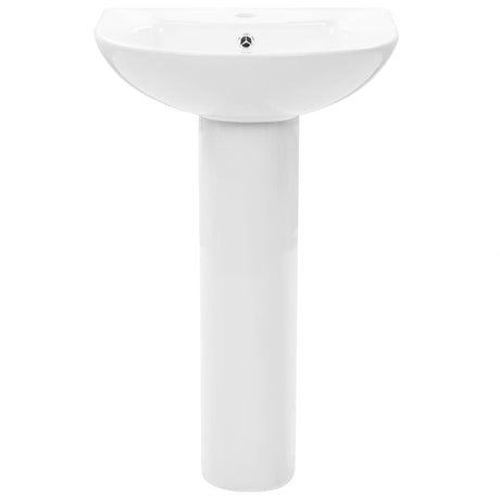 Vidaxx håndvask på fod fritstående 520x440x190 mm keramik hvid