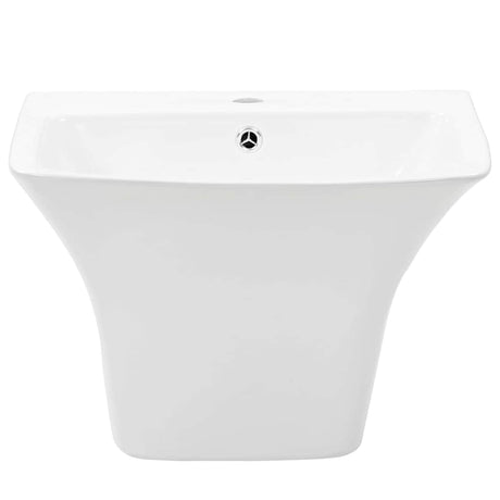 Vidaxl wasbak wit 53 x 44 x 37 cm geglazuurd keramiek