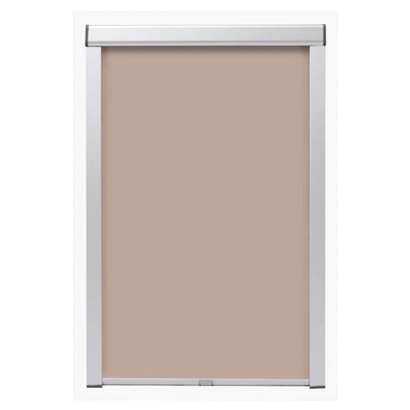Vidaxl mørklægningsrullegardin beige ck04