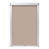 Vidaxl Roller Blind Blackout Beige Mk04