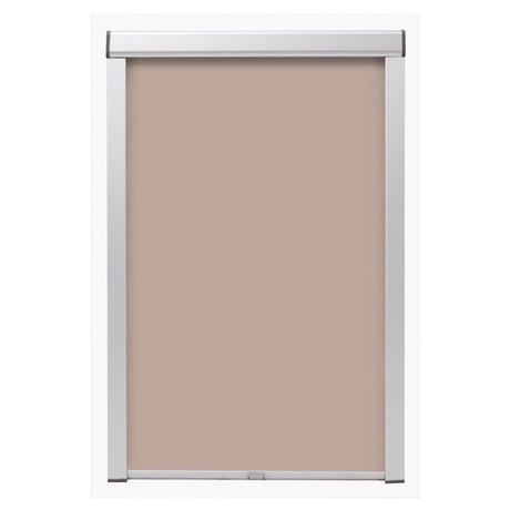 Vidaxl Roller Blind Blackout Beige Mk06