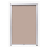Vidaxl Roller Blind Blackout Beige PK08