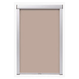 Vidaxl Roller Blind Blackout Beige SK08