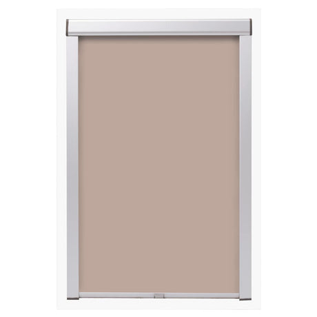 Vidaxl mørklægningsrullegardin beige uk08