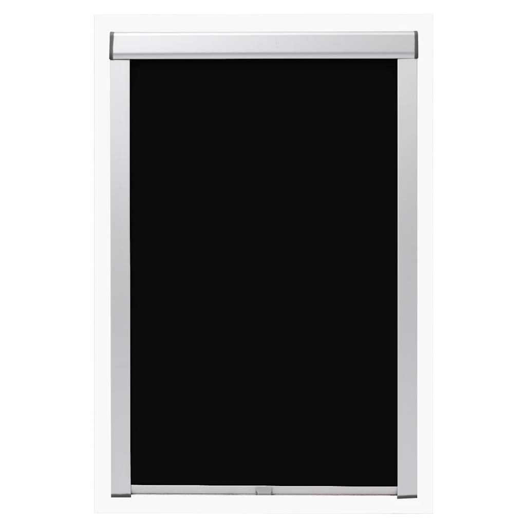 Vidaxl Roller Blind Damning Black CK02