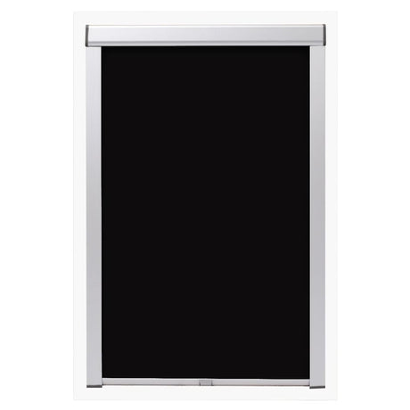 Vidaxl Roller Blind Damning Black CK04