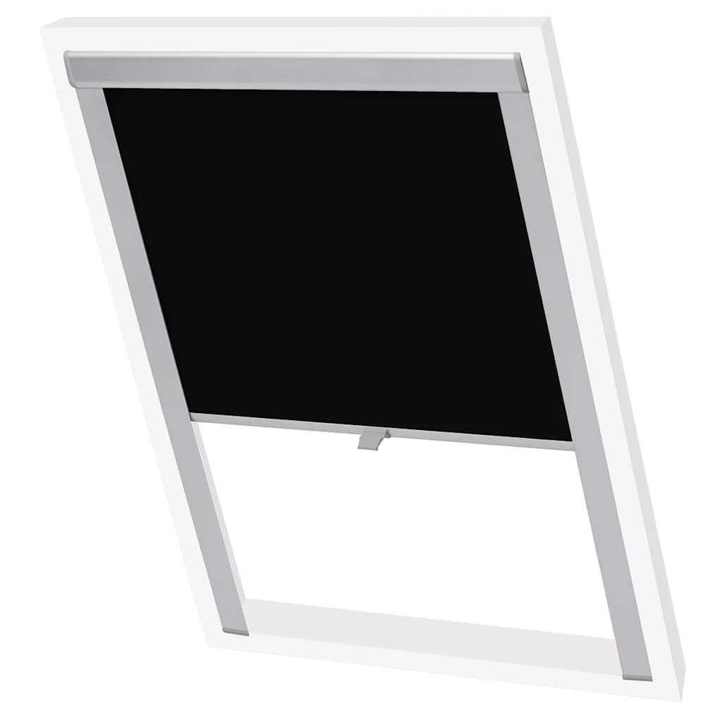 Vidaxl Roller Blind Damning Black Mk08