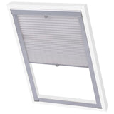 Vidaxl Roller Blind plisseret hvid CK04