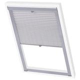 Vidaxl Roller Blind plisseret hvid PK06