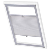 Vidaxl Roller Blind plisseret hvid PK08