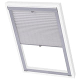 Vidaxl Roller Blind plisseret hvid PK08
