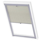 Vidaxl Roller Blind plisseret creme CK04