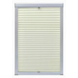 Vidaxl Roller Blind plisseret fløde MK08