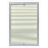 Vidaxl Roller Blind Pleated Cream SK08