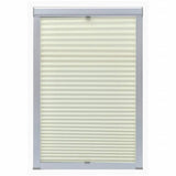 Vidaxl Roller Blind Pleated Cream UK08