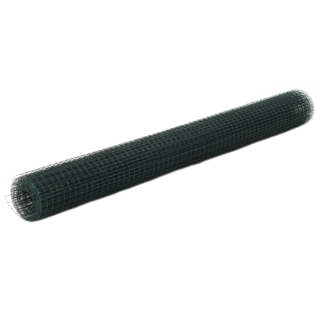VIDAXX Chold Wire 10x1,5 m stål med PVC -belægning grøn
