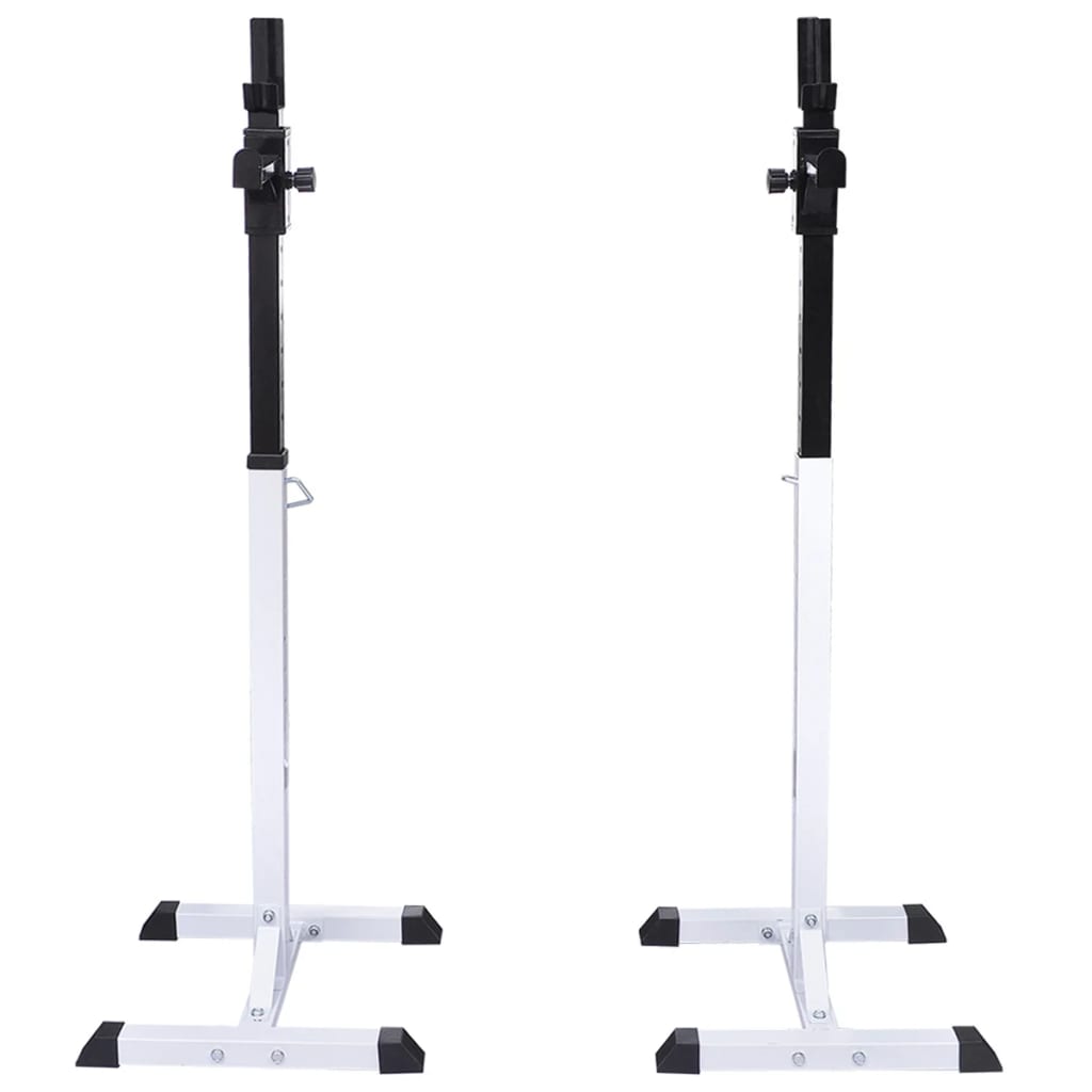 Vidaxl Halter Squatrek med grime sæt 60,5 kg