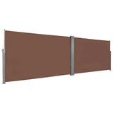 Vidaxl forrude udvides 160x600 cm brun
