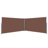 Vidaxl forrude udvides 160x600 cm brun