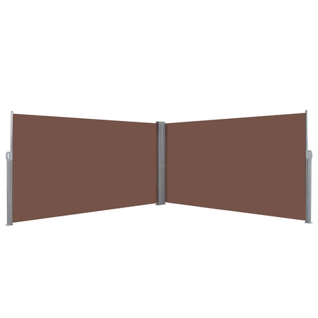 Vidaxl forrude udvides 160x600 cm brun