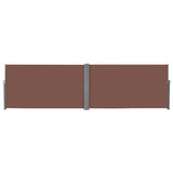 Vidaxl forrude udvides 160x600 cm brun
