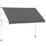 Vidaxl Luifel manuelt udvides 350 cm anthracit