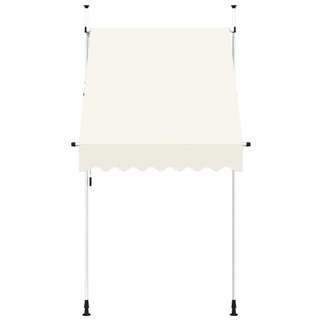 Vidaxl Luifel udvider manuelt 150 cm creme