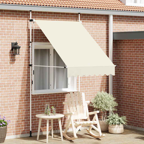 Vidaxl Luifel udvider manuelt 150 cm creme
