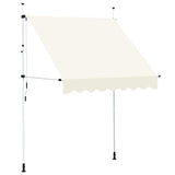 Vidaxl Luifel udvider manuelt 200 cm creme