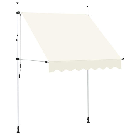 Vidaxl Luifel udvider manuelt 200 cm creme