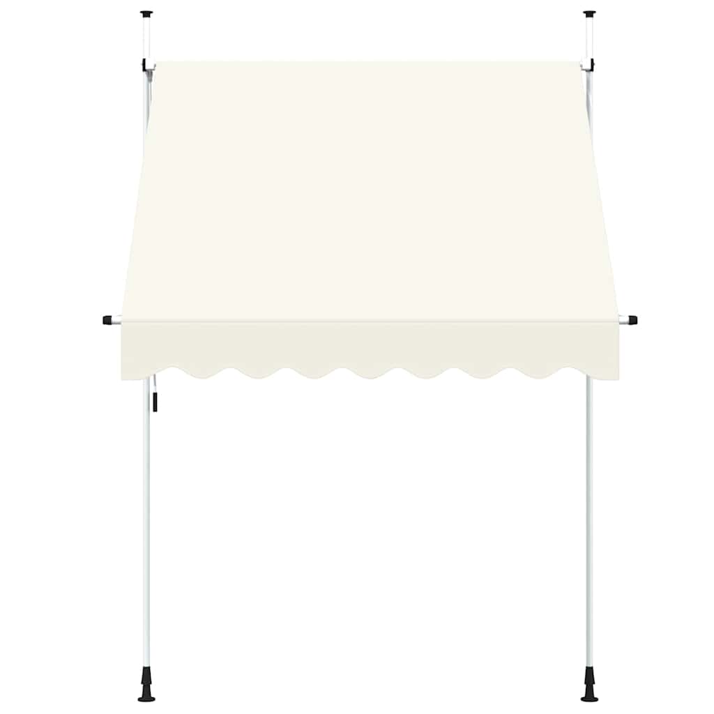 Vidaxl Luifel udvider manuelt 200 cm creme