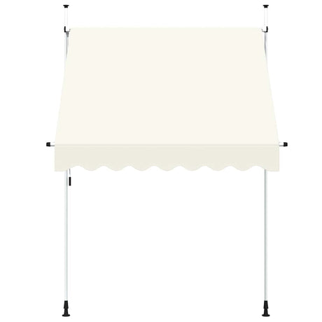 Vidaxl Luifel udvider manuelt 200 cm creme