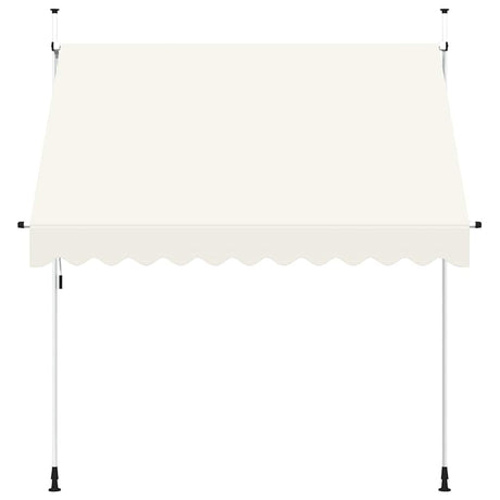 Vidaxl Luifel udvider manuelt 250 cm creme