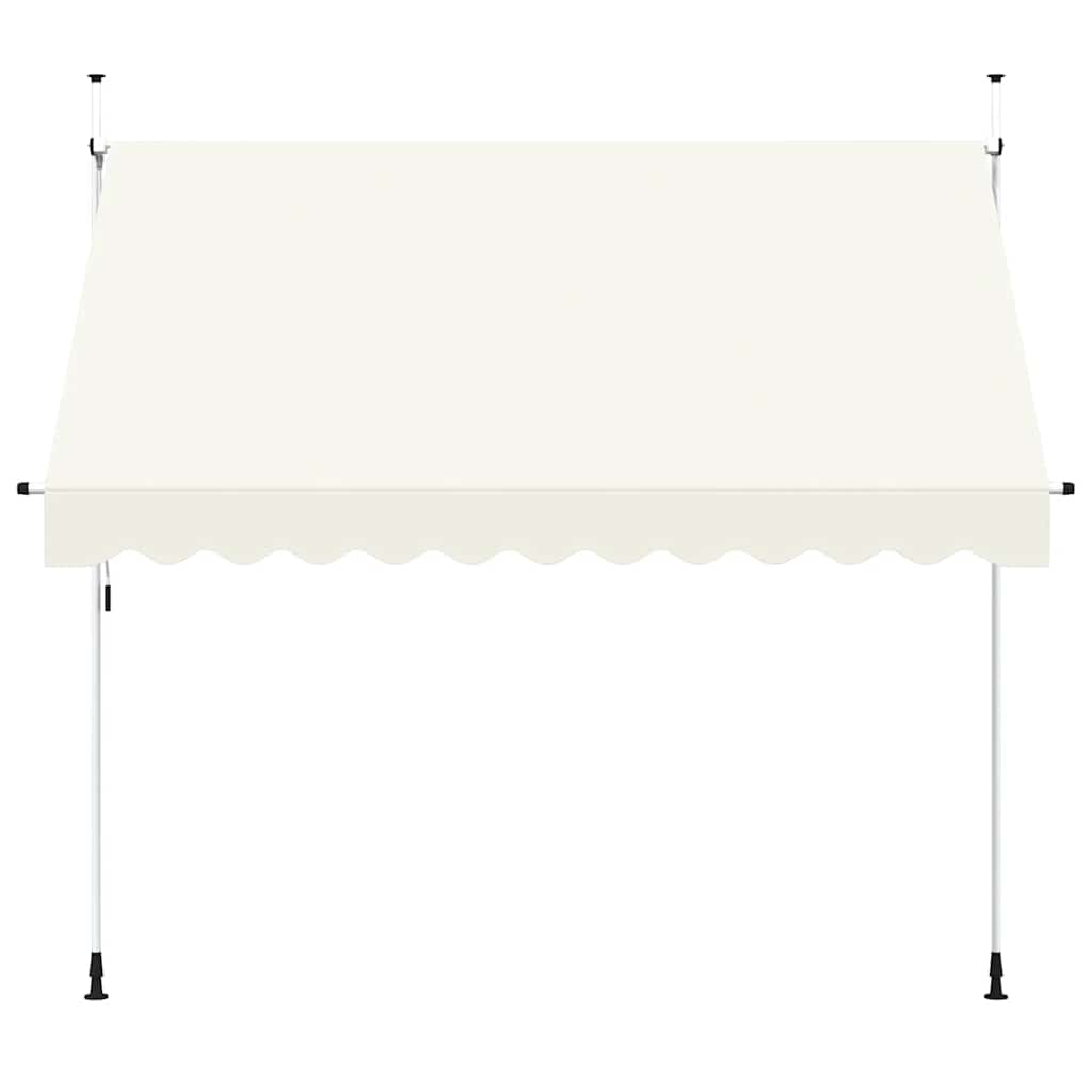 Vidaxl Luifel udvider manuelt 300 cm creme