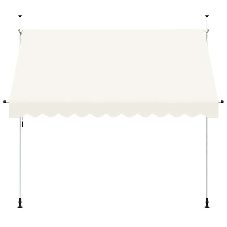 Vidaxl Luifel udvider manuelt 300 cm creme