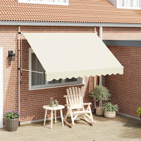 Vidaxl Luifel udvider manuelt 300 cm creme