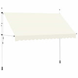 Vidaxl Luifel udvider manuelt 350 cm creme