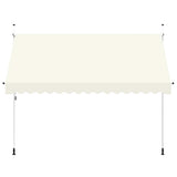 Vidaxl Luifel udvider manuelt 350 cm creme