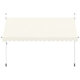Vidaxl Luifel udvider manuelt 400 cm creme