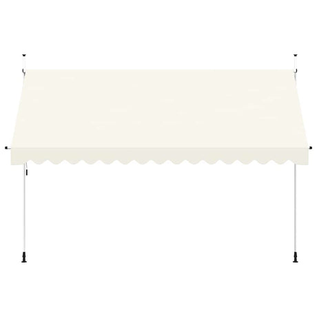 Vidaxl Luifel udvider manuelt 400 cm creme