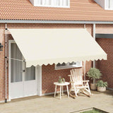 Vidaxl Luifel udvider manuelt 400 cm creme