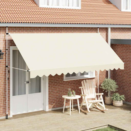 Vidaxl Luifel udvider manuelt 400 cm creme