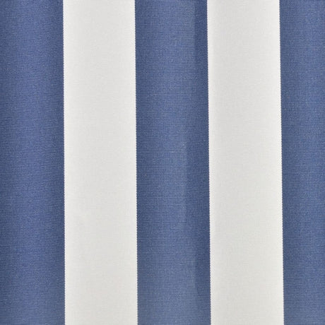Vidaxl Laifeldoek 350x250 cm lærred blå og hvid