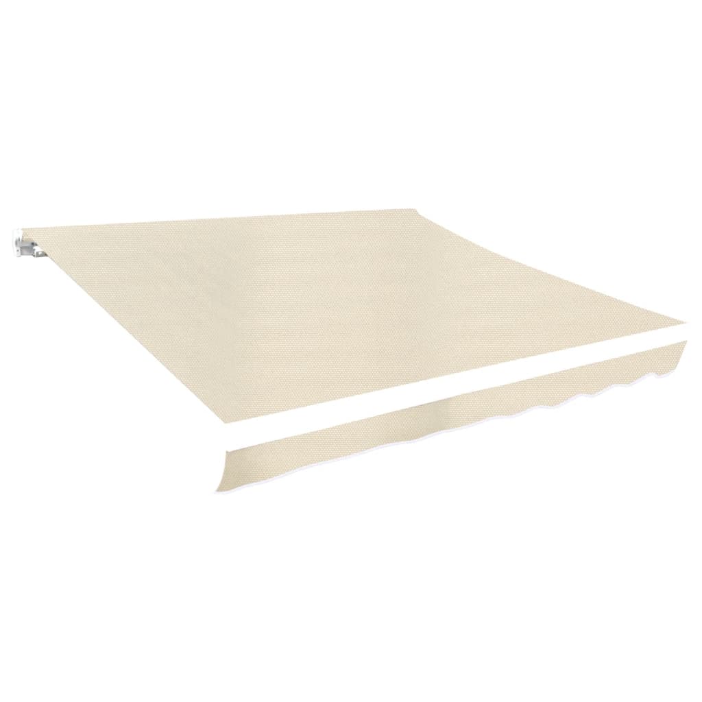 Vidaxl Laifeldoek 350x250 cm lærredcreme