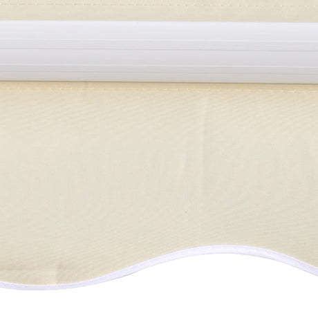 Vidaxl Laifeldoek 350x250 cm lærredcreme