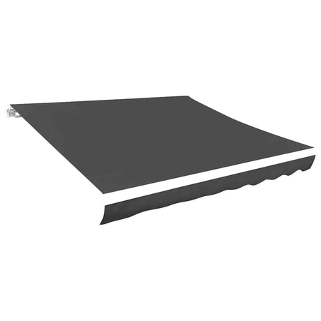 Vidaxl Laifeldoek 400x300 cm lærred antracit